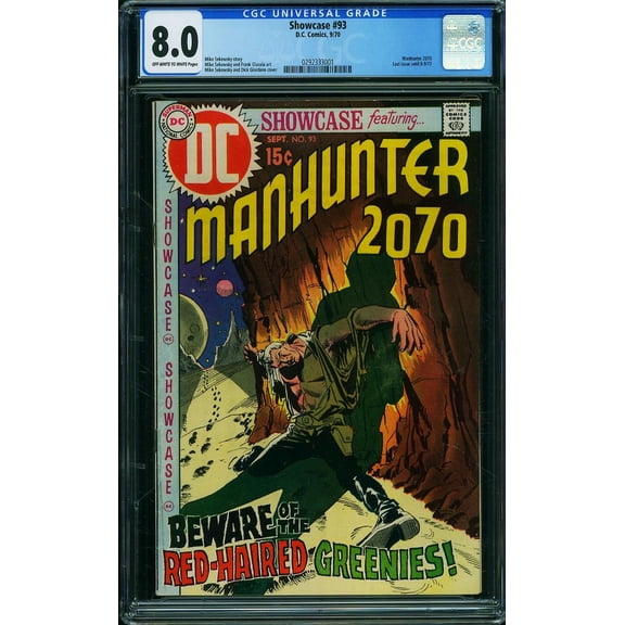 Showcase #93 - CGC 8 Comic Book
