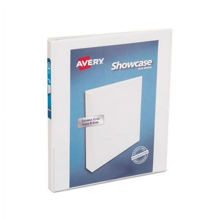 Showcase Economy View Binder with Round Rings, 3 Rings, 0.5