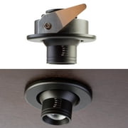 Showcase LED Mini spot Light, 2 Pack recessed Adjustable Beam Angle Cabinet Display 10 - 60 Degree 4000K