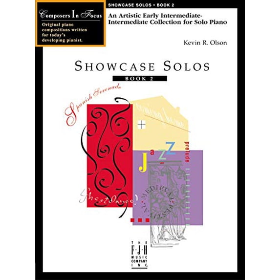 Pre-Owned Showcase Solos, Book 2 (Composers in Focus, 2) Paperback