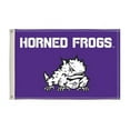 thumbnail image 1 of Showdown Displays 810002TCU-001 2 x 3 ft. TCU Horned Frogs NCAA Flag - No.001, 1 of 4