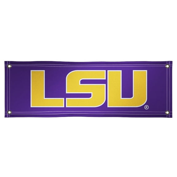 LSU Tigers 2' x 6' Vinyl Banner