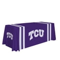 thumbnail image 1 of Purple TCU Horned Frogs 6' Table Cloth, 1 of 5