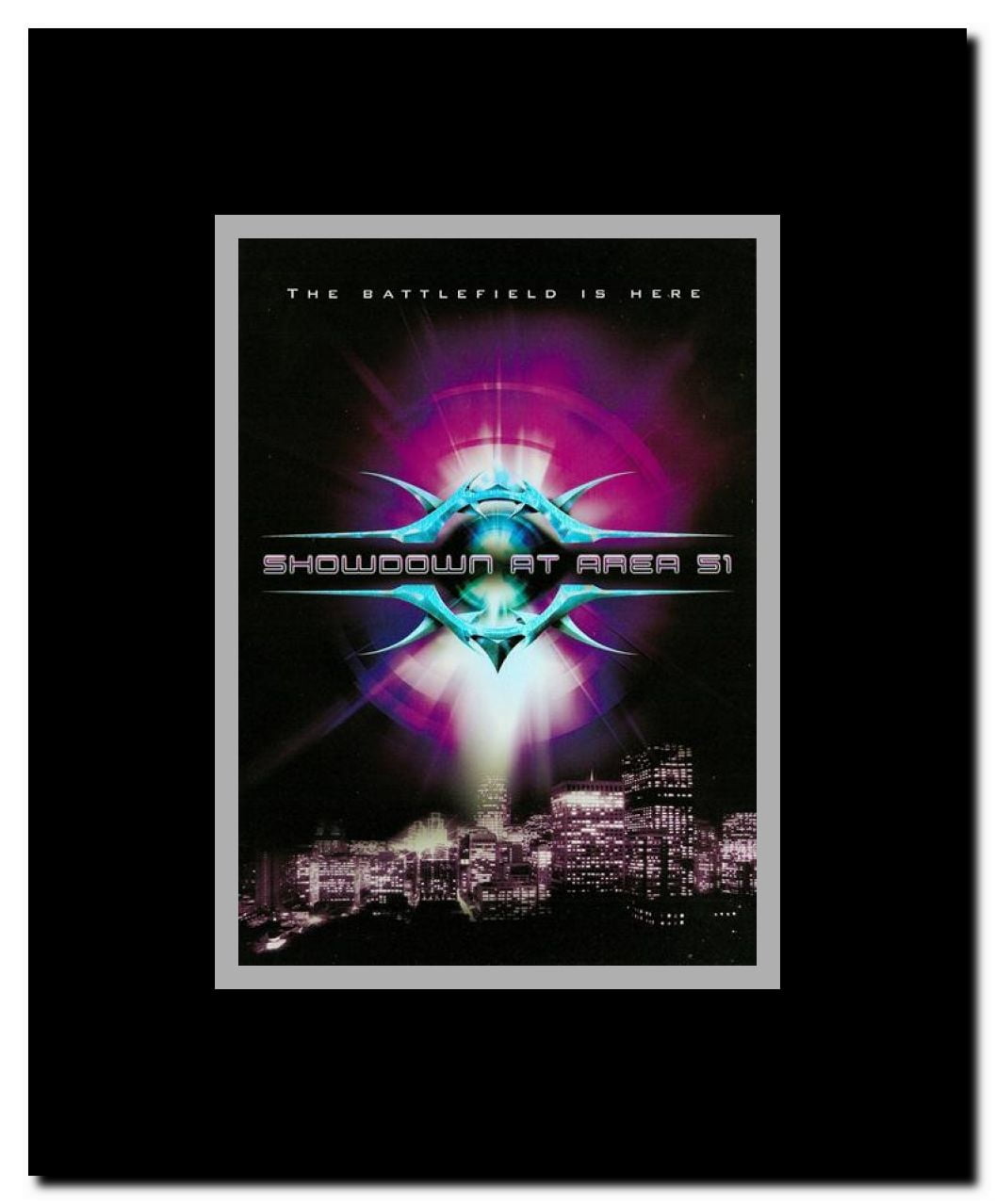 Showdown at Area 51 Framed Movie Poster
