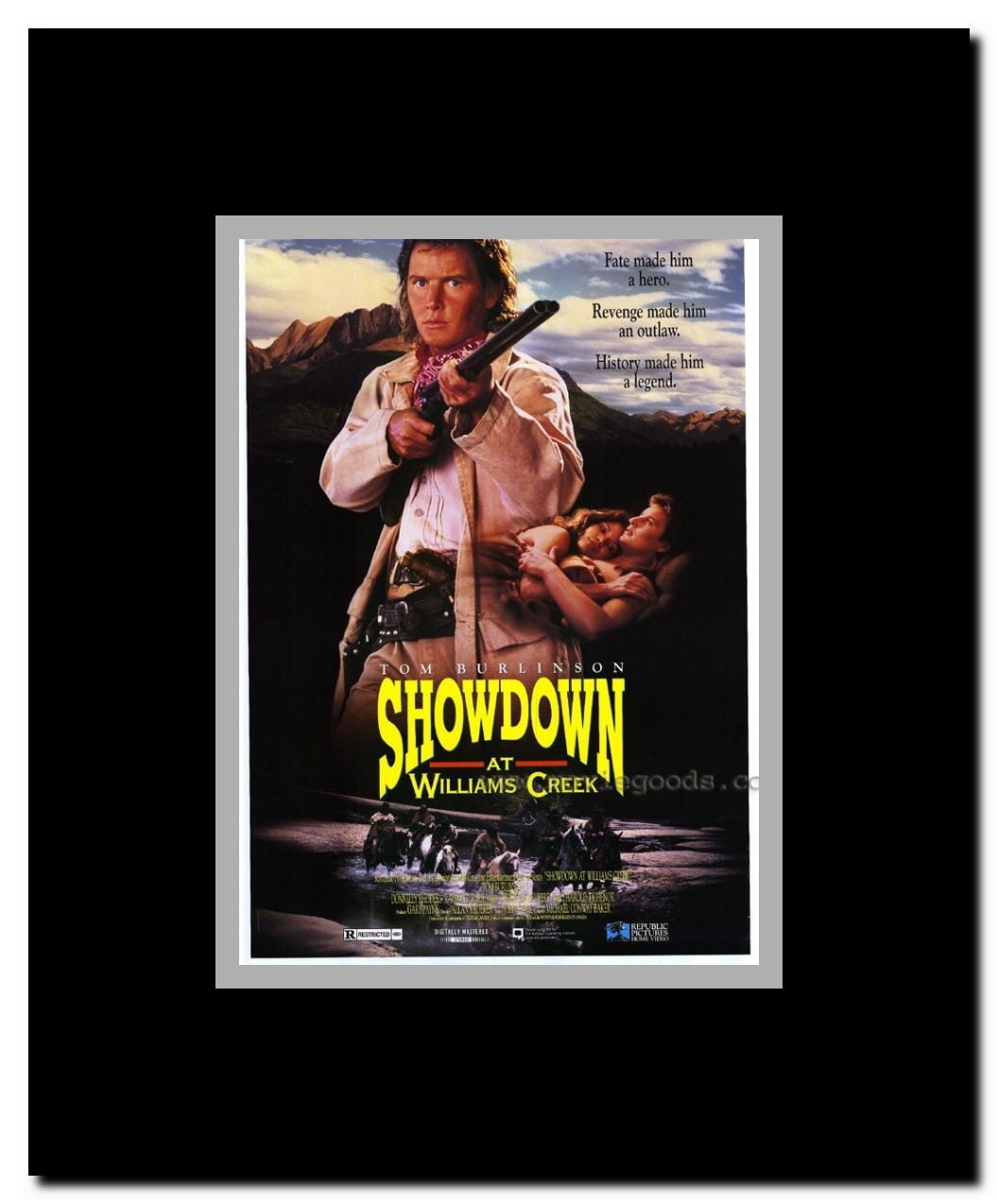 Showdown at Williams Creek Framed Movie Poster