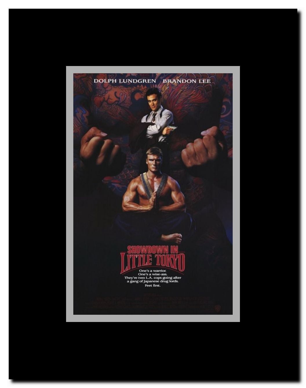 Showdown in Little Tokyo Framed Movie Poster