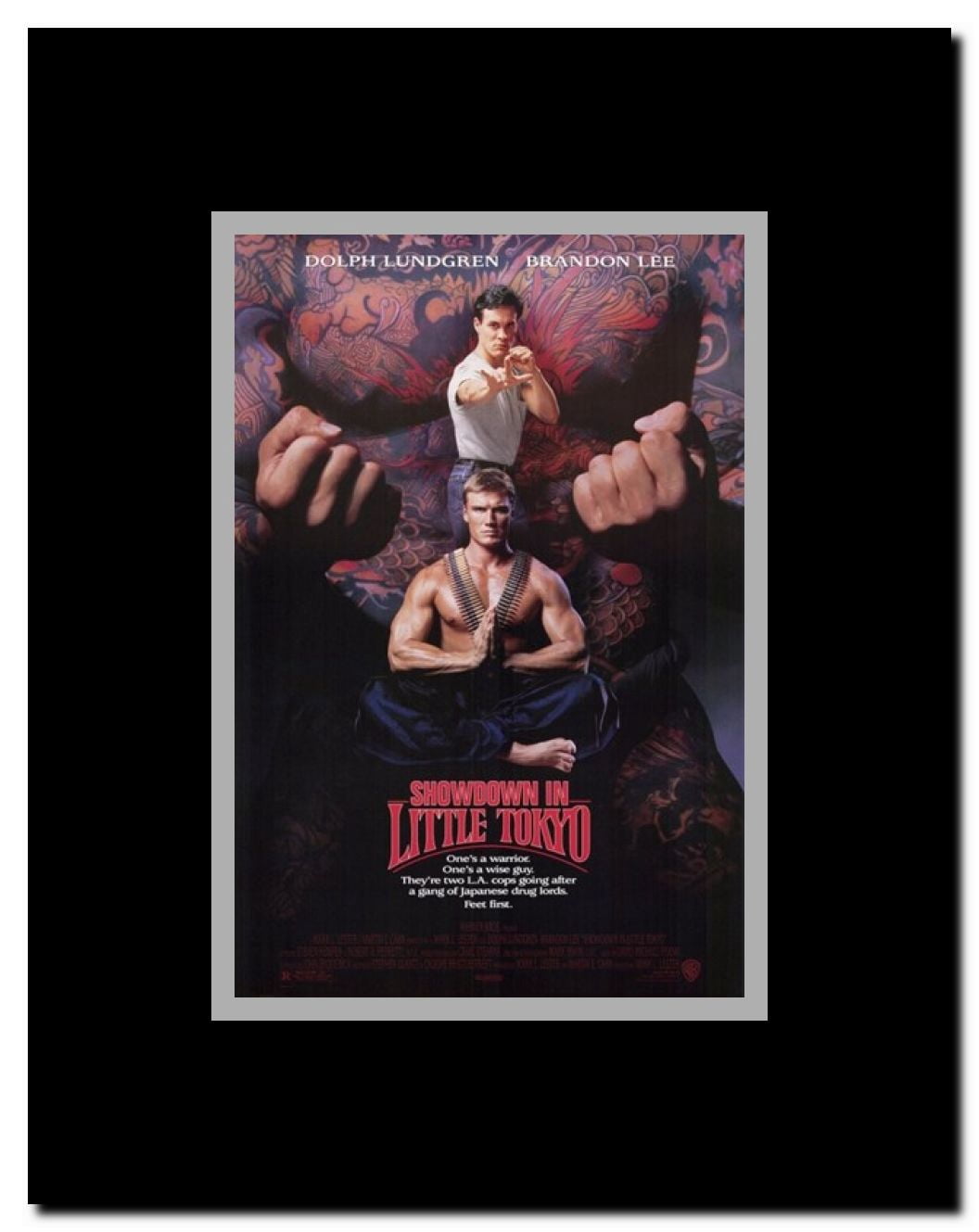 Showdown in Little Tokyo Framed Movie Poster