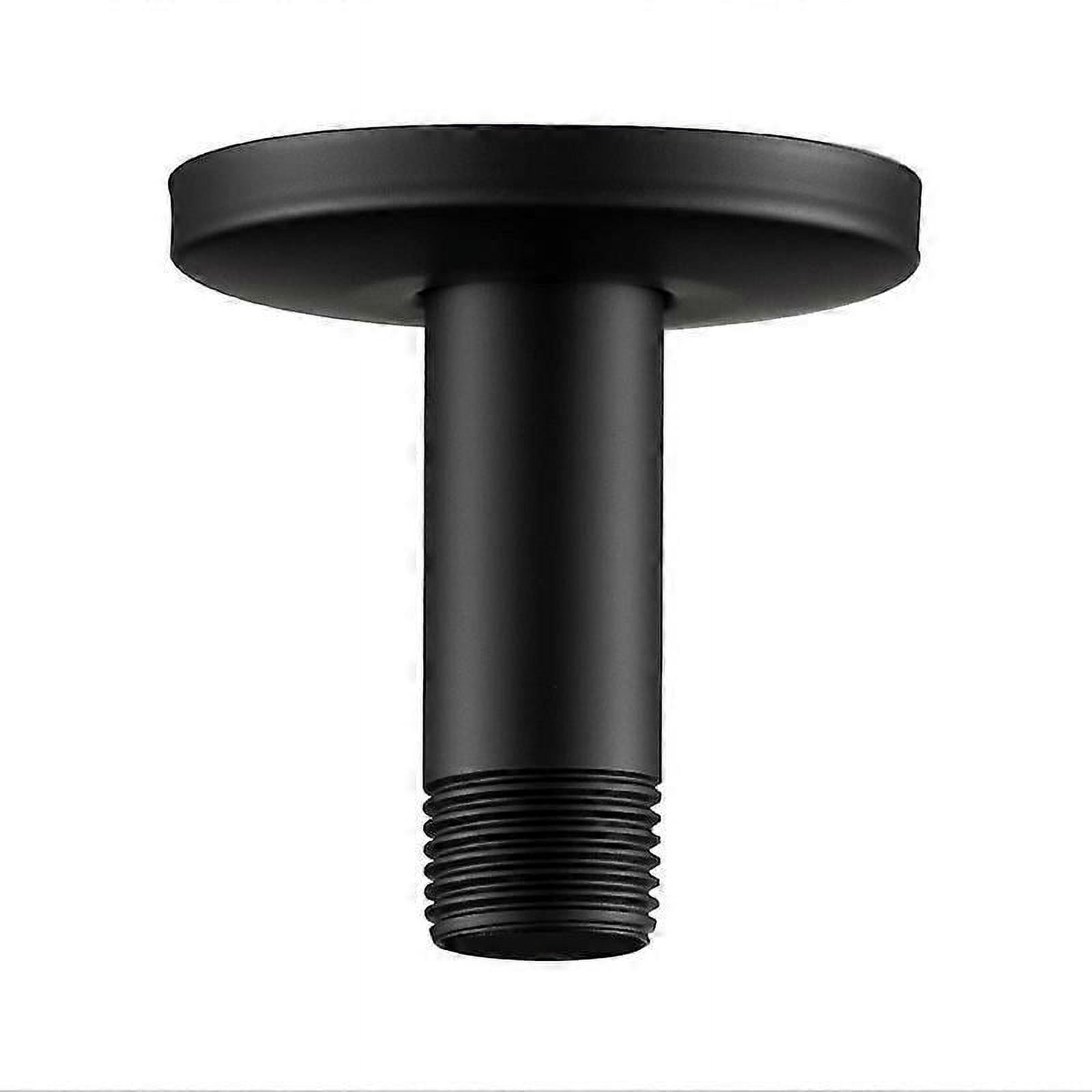Shower Arm 3 Inches Ceiling Mount Replacement Rain Shower Head Straight For Fixed Shower Head & High Pressure Rain