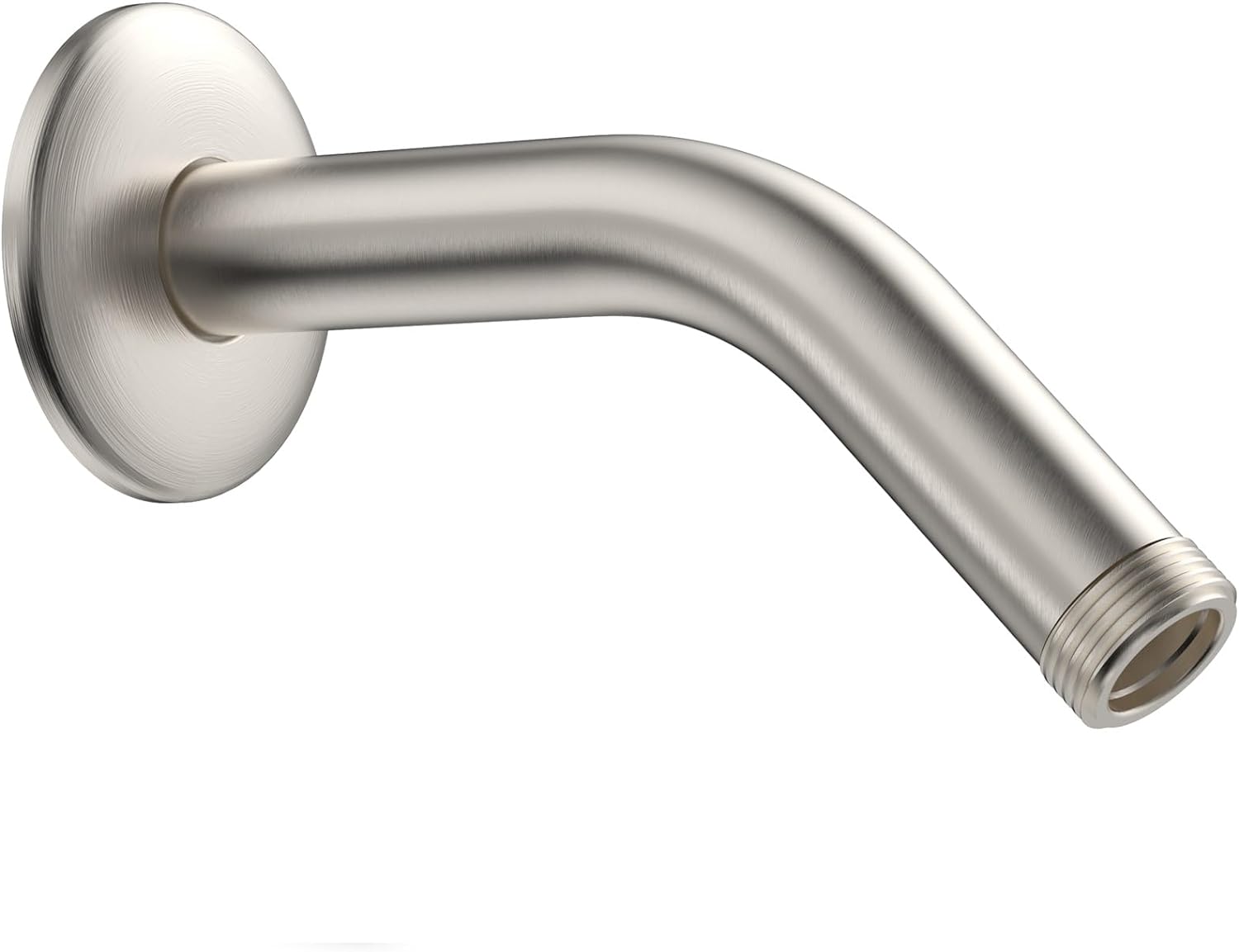 Shower Arm, 6Inch Universal Wall Mounted Shower Pipe Arm With Flange