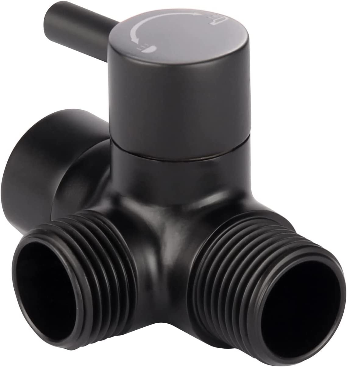 Shower Arm Diverter, Brass Shower Head Diverter,G1\\/2 Three Ways Shower Diverter Value for