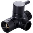 Shower Arm Diverter Valve 3 Way Shower Diverter Valve, G1/2 Solid