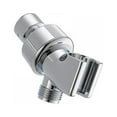 thumbnail image 1 of Shower Arm Holder for Handheld Shower Head, Adjustable Mount Bracket, Shower arm Adapter with Swivel Ball, Universal 1/2" Thread, 1 Pcs, 3.14 Inches, 1 of 5