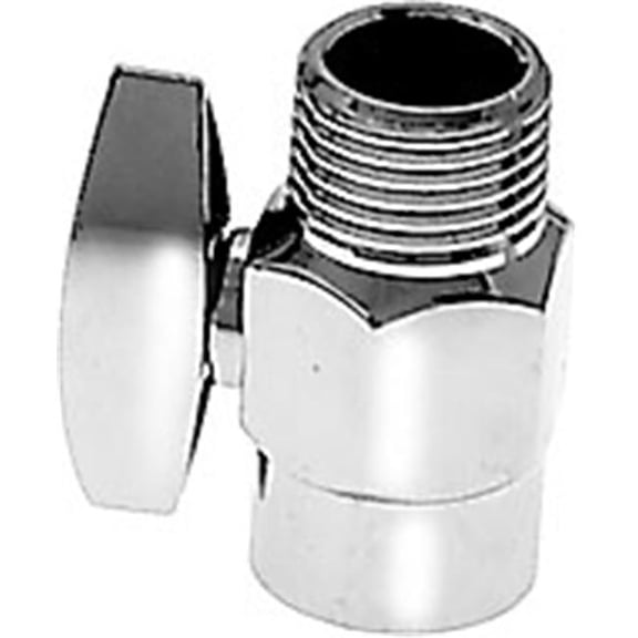 Shower Arm Volume Control - Powder Coat Flat Black