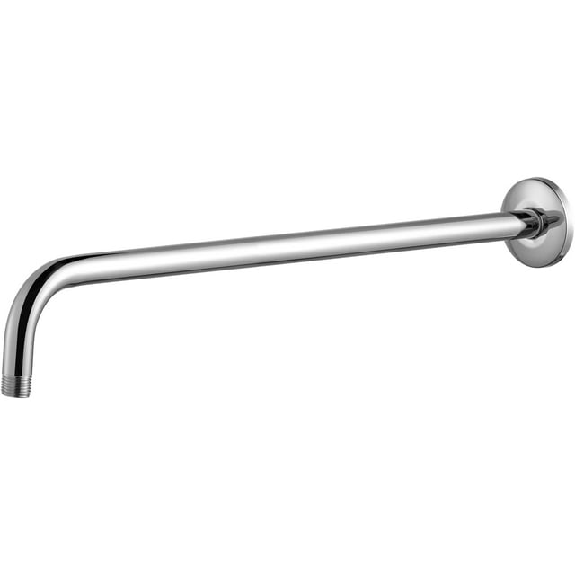 Shower Arm with Flange, 24 Inches Wall Mount Replacement Angle Shower