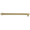 thumbnail image 1 of Shower Arm with Flange Polished Brass - 13 in., 1 of 1
