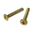 thumbnail image 1 of Shower Bath Overflow Plate Screws Faucets, Polished Brass, 1 of 1