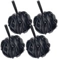 thumbnail image 1 of Bath Shower Loofah Sponge 60g/PCS Bath Sponges for Men Exfoliating- Set of 4 Black Sponges, 1 of 2