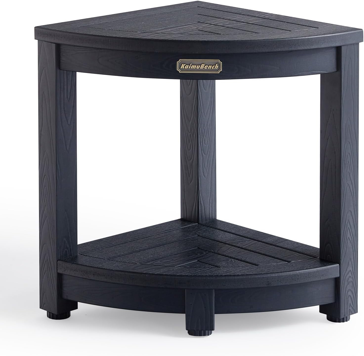 Shower Bench for Inside Shower, Poly Lumber Corner Shower Stool ...