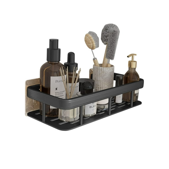 Shower Caddy Adhesive Shower Shelf No Drilling Stick on Shower