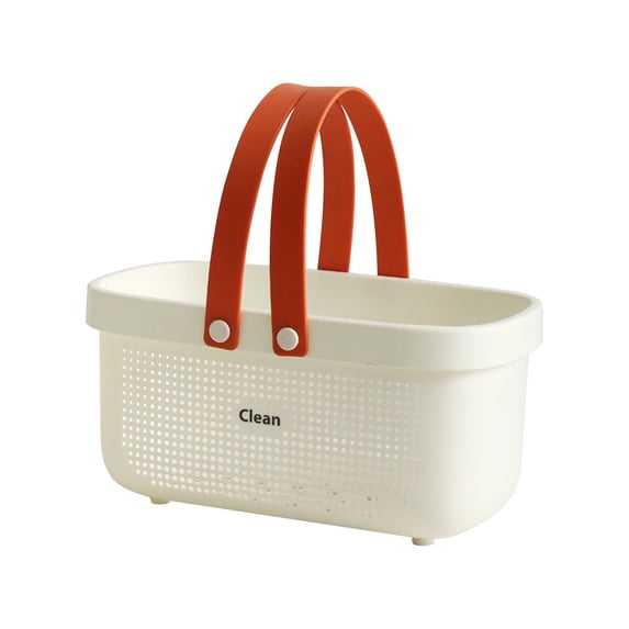 Shower Caddy Basket Portable Large Capacity Bath Storage Organizer for Inside Shower 12.4 in x 7 in x 6.1 in ABS Material