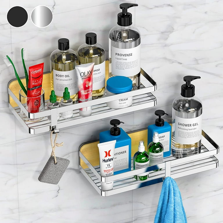Shower Caddy,Bathroom Organizer,Shower Organizer (2 Pack),Adhesive