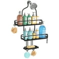 thumbnail image 1 of LEDMOMO Shower Rack Hanging Black - Multi-Functional, Metal Material, Wall-Mounted, Ample Storage, 1 of 7