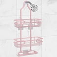 thumbnail image 1 of Shower Caddy Hanging, Over Head Shower Storage Rack Basket with Hooks for Razor and Sponge Rustproof, No Drilling, Accessories for Bathroom and Kitchen, 1 of 4