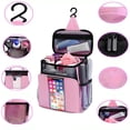 thumbnail image 1 of Shower Caddy Portable for College Dorm, Hanging Travel Toiletry Bag with Phone Pocket & Waterproof Bottom Cover,Quick-Dry Mesh Shower Bag,Dorm Room Essentials for Guys & Girls,Cruise Essentials, 1 of 8
