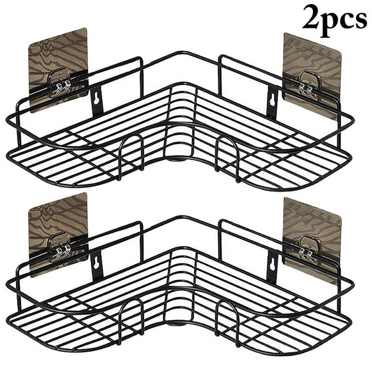 2PCS Shower Caddy Adhesive Shower Shelf for Bathroom