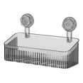 thumbnail image 1 of Shower Caddy Suction Cup Box,Plastic Shower Basket Organizer Holder,NO Drilling Removable Shower Shelf For Bathroom Storage & Kitchen, One Second Installation Rustproof Shower Caddy(Deep Gray), 1 of 9