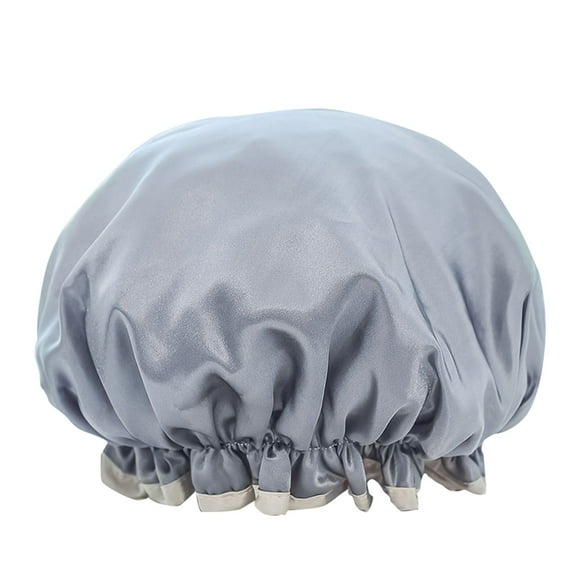 Shower Cap for Women Ultrafine Fiber Lined Bathing Accessory Lightweight Hair