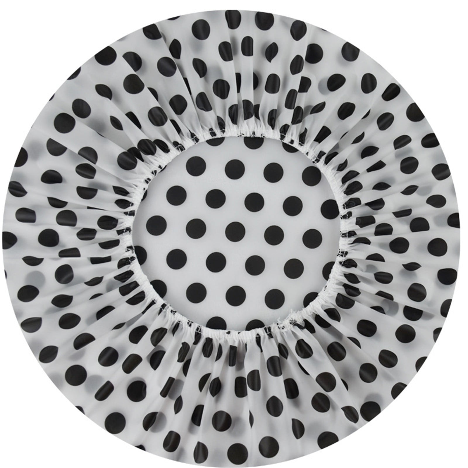 Shower Caps, Extra Large Reusable Elastic 100 Waterproof Bathing Hair