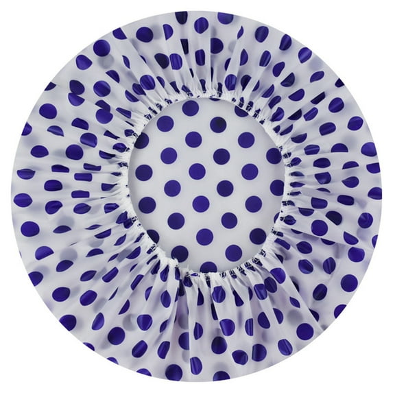 Shower Caps, Extra Large Reusable Elastic 100% Waterproof Bathing Hair Cap