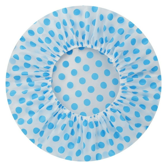 Shower Caps, Extra Large Reusable Elastic 100% Waterproof Bathing Hair Cap