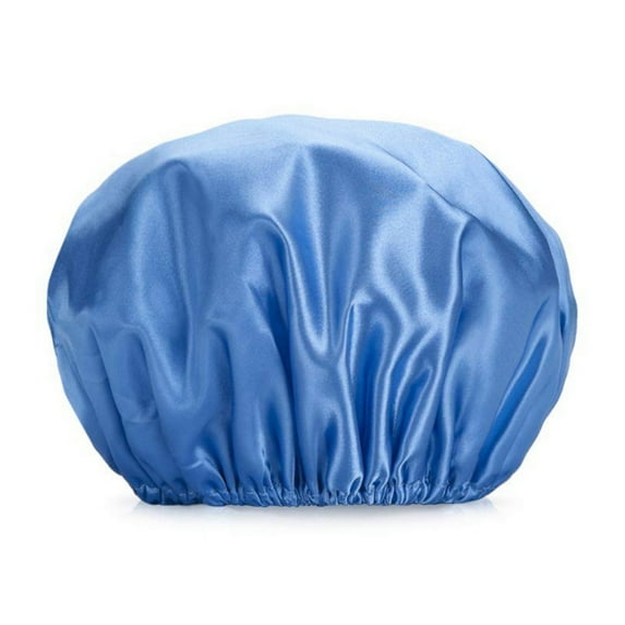Shower Caps for Women, Double Waterproof Layers Bathing Shower Hat Hair Protection EVA Shower Caps Reusable