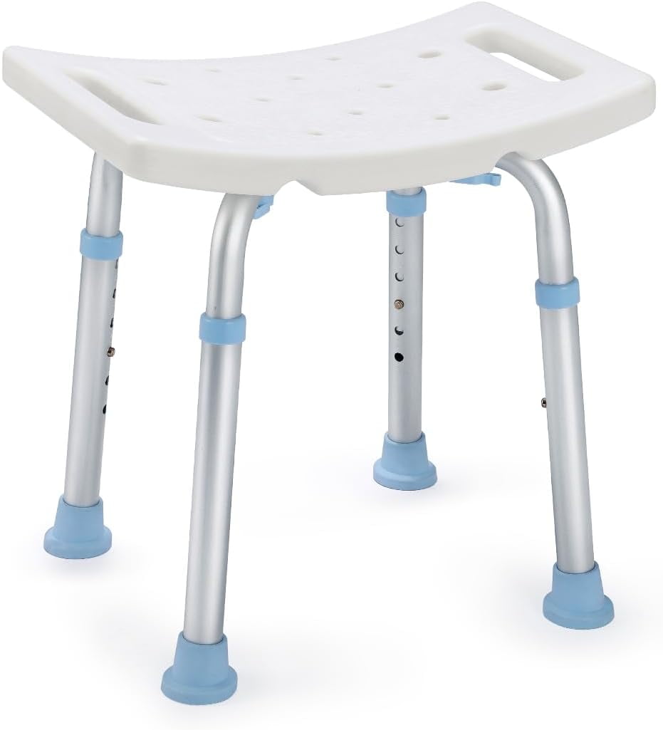 Shower Chair, Adjustable Bath Stool Chair for Inside Shower Tool Free