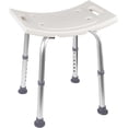 thumbnail image 1 of Shower Chair, Adjustable Non-Slip Shower Bench with Suction Feet, Shower Seat for Inside Shower or Tub, Medical Bath Stool for Adults, Elderly & Disabled, 1 of 7