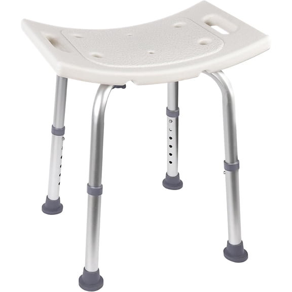 Shower Chair, Adjustable Non Slip Shower Bench with Suction Feet, Shower Seat for Inside Shower or Tub, Medical Bath Stool for Adults, Elderly and Disabled