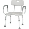 Shower Chair for Inside Shower, 300 lbs Heavy Duty UShaped Shower