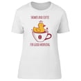 thumbnail image 1 of Shower & Coffee For Good Morning T-Shirt Women -Image by Shutterstock, Female XX-Large, 1 of 4