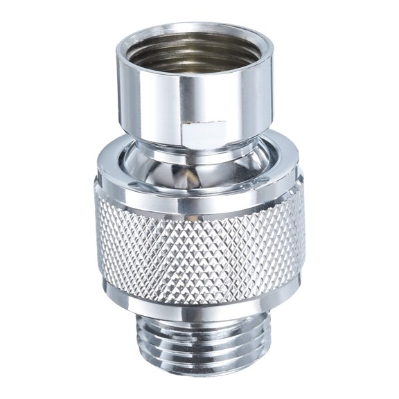 Shower Connector Ball Joint Shower Head, G1/2 Brass Shower Flow Control Valve, Adjustable Shower Adapter Connector