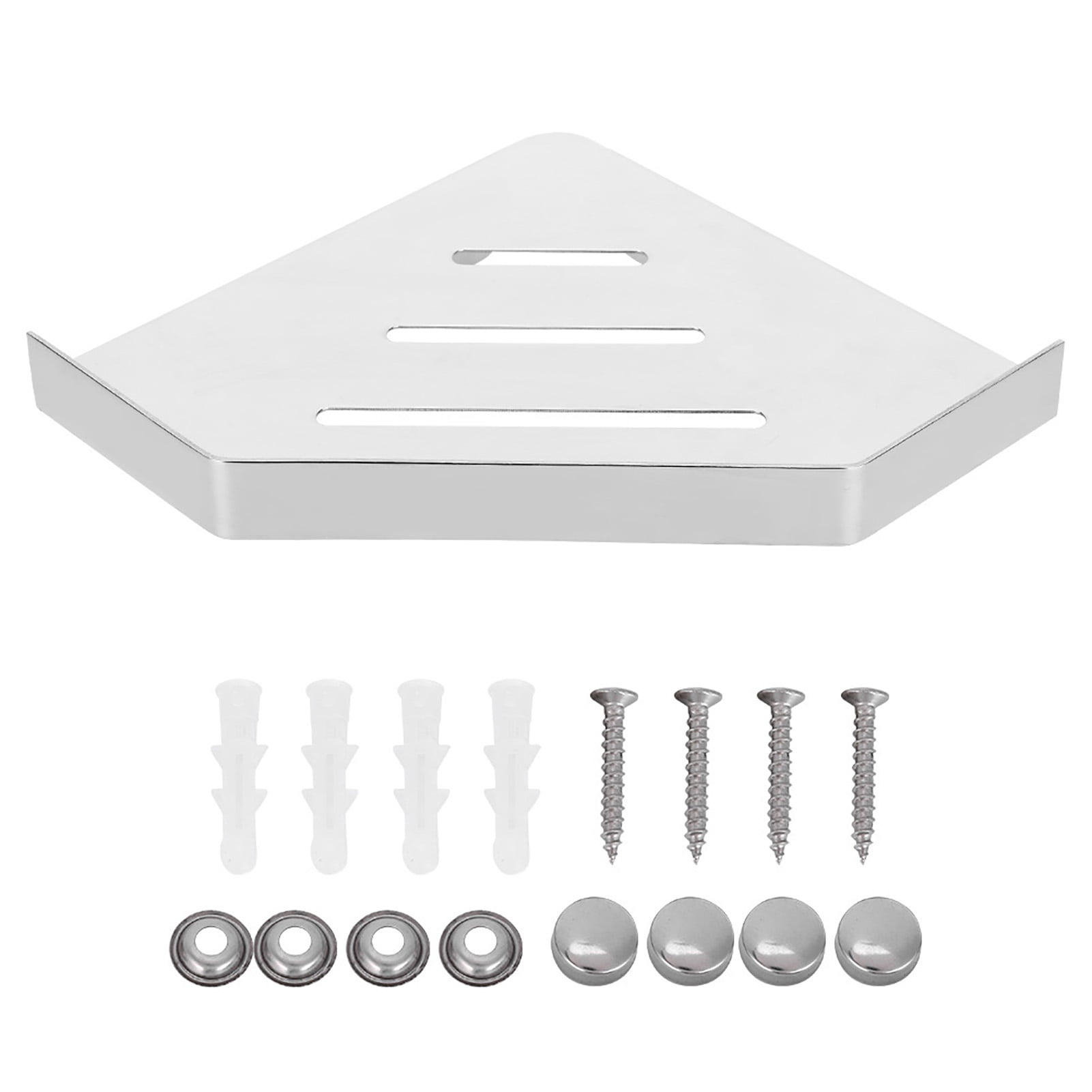 Shower Corner Shelf, Shower Shelf Wall Mounted Storage Rack, Wall