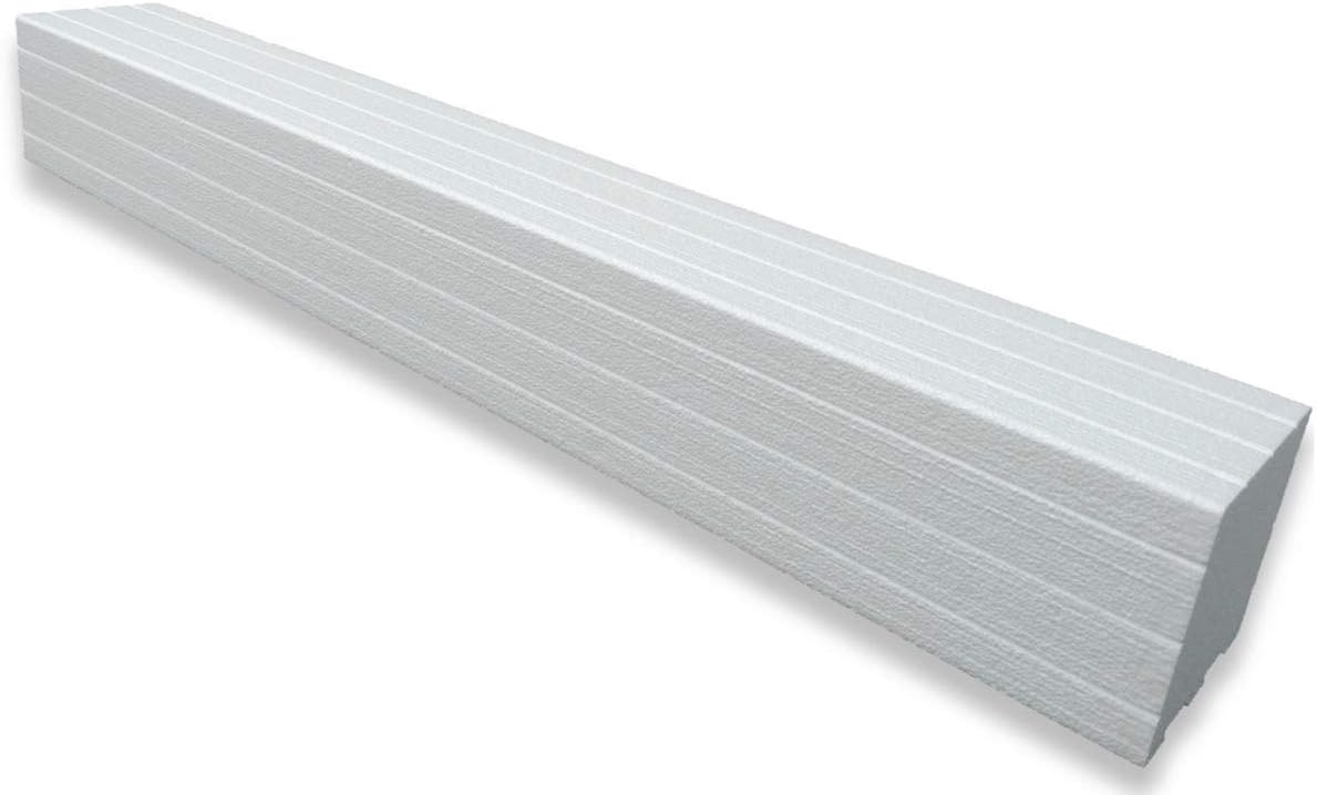 Shower Curb Kit, 5” Tall, Tile Ready, Trimmable Polystyrene. Easy DIY