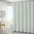 thumbnail image 1 of Shower Curtain*1 White Shower Curtain Shower Curtain Plain Thick Curtain Hotel Solid Color Shower Curtain. Shower Curtain, 1 of 6