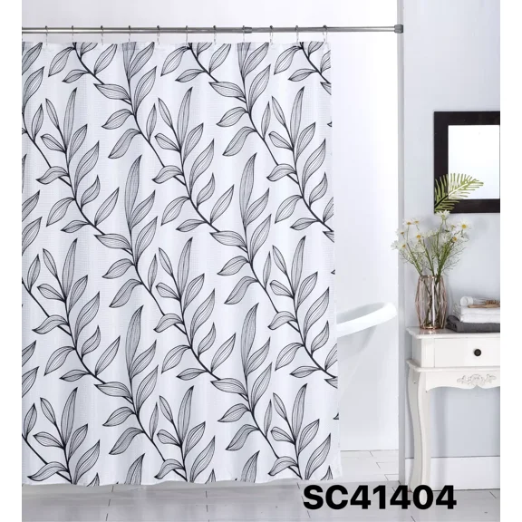 Shower Curtain 404 Branches Print Design 70" X 72" for Bathroom Tub Décor with Metal Hooks