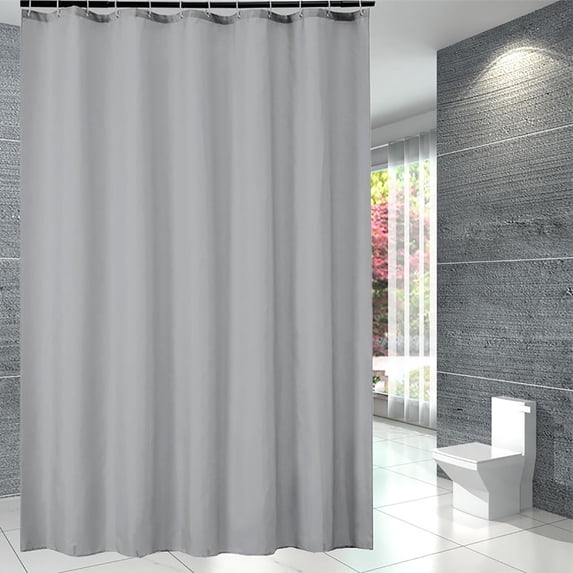 Shower Curtain,Bath Partition,Privacy Drape Thick Polyester Fabric Waterproof Mildew Proof Grommet Top For Bathroom Decoration