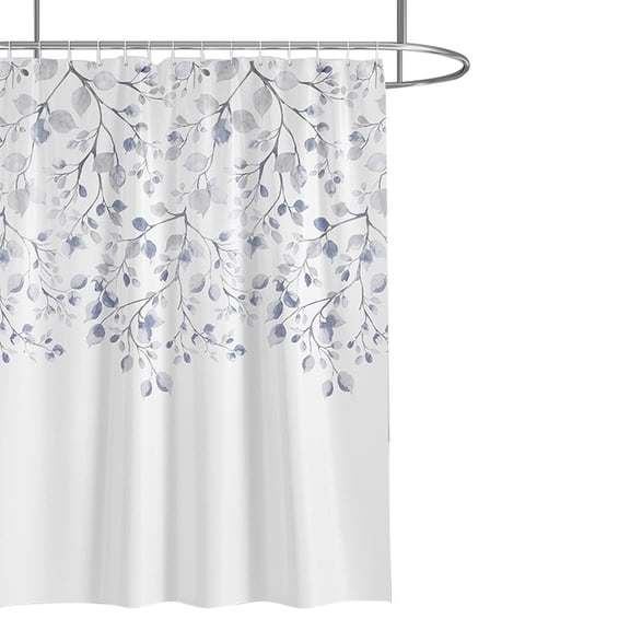 Shower Curtain Bathroom Decorative Liners Waterproof Polyester Fabric 59" W x 79" H Soft Bathtub Curtains with Hooks Machine Washable