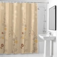 thumbnail image 1 of Shower Curtain for Bathroom Japanese Style Flower Waterproof Bath Curtains Shower Curtains with Hooks,Vintage Country Floral Art Bathroom Curtain Privacy Drapes for Bathtubs Toilet 36x72in, 1 of 9