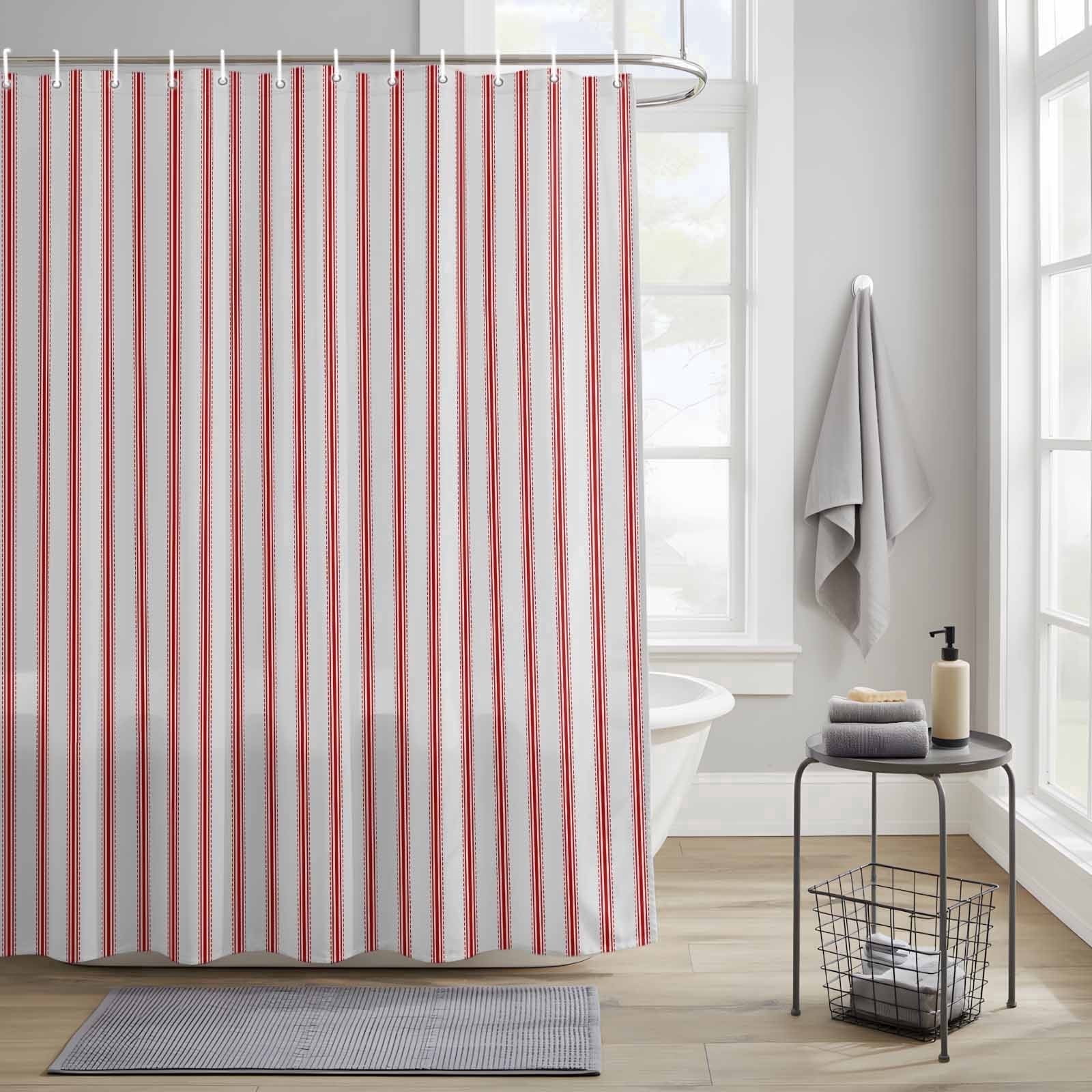 Bedliving Shower Curtain Stripes99 Geometric Polyester Shower Curtains