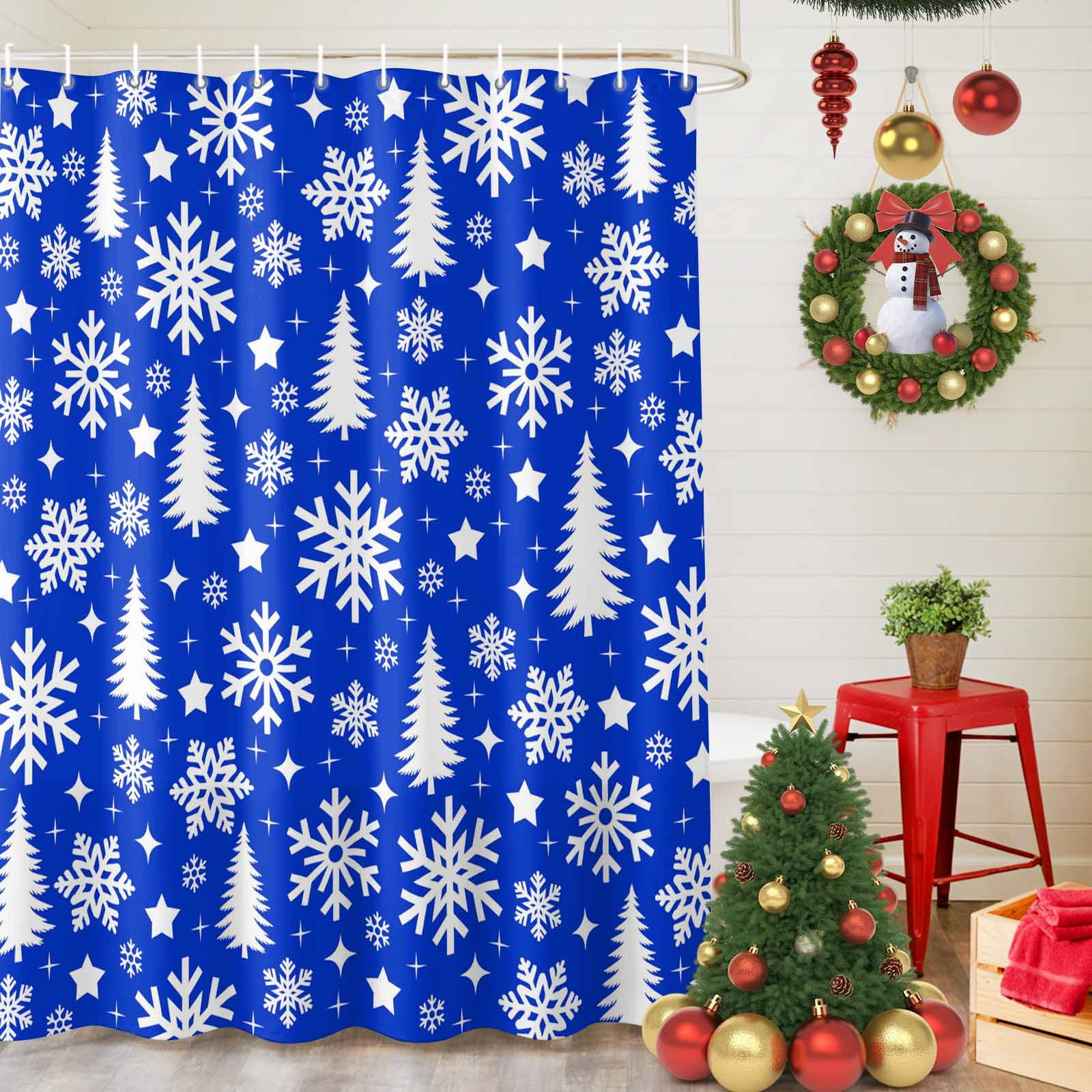 Winter Themed Shower Curtains